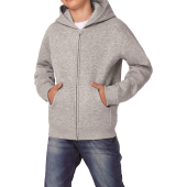 Kids´ Hooded Full Zip Sweat