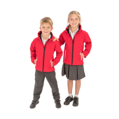 Kids Tx Performance Hooded Softshell Jacket